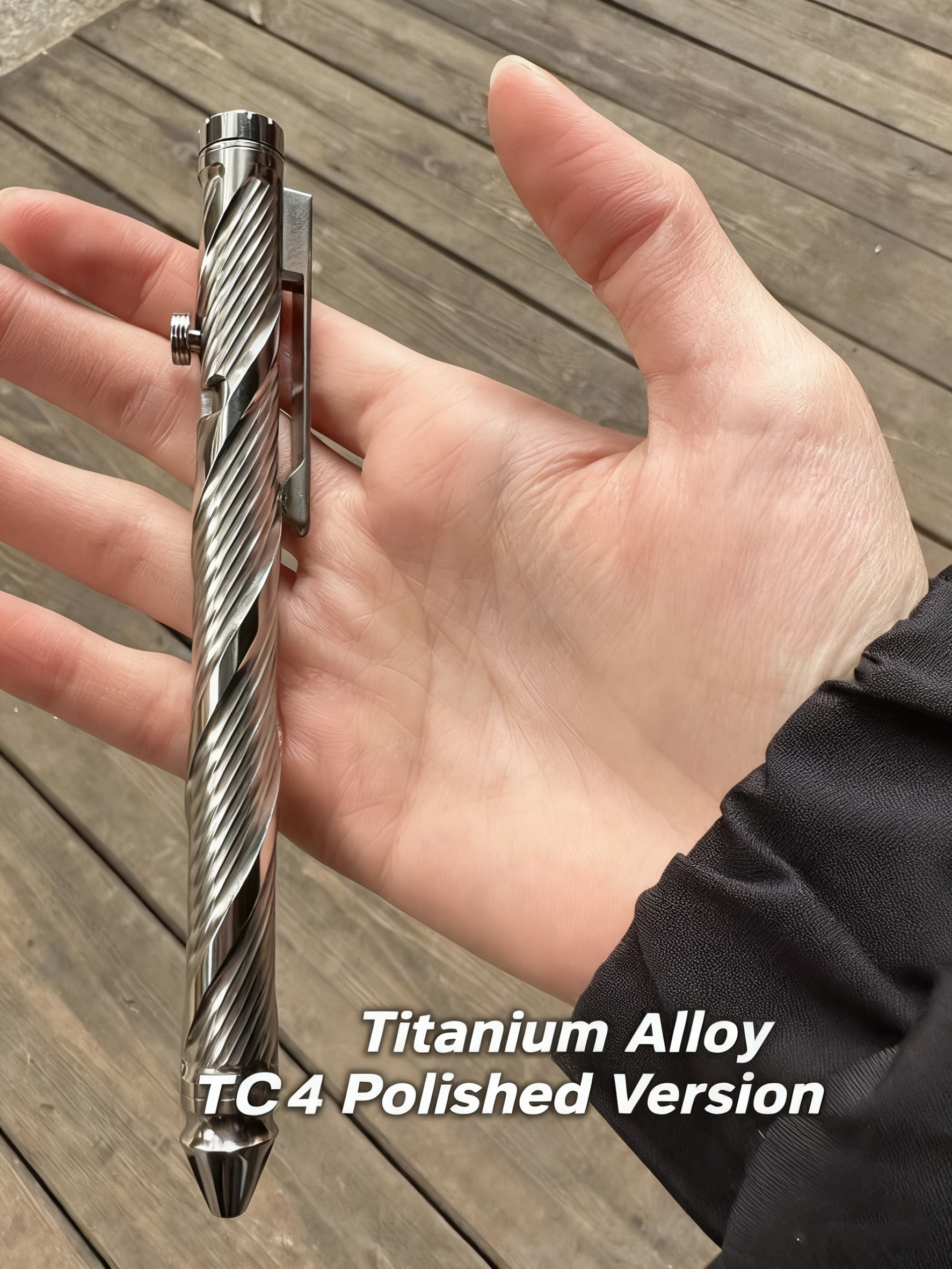 Edc Everyday Carry Gear - EDC Titanium Pen with Ball Bearing