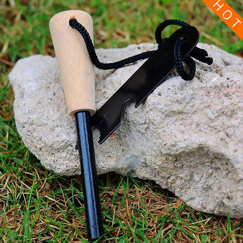 Ferro Rod Striker - Camping Emergency Equipment Ferrocerium Ferro Rods