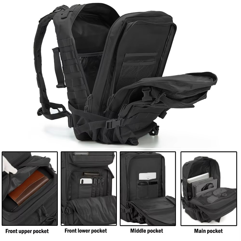 30L/50L Man Tactical Backpacks - Edc Deep Carry avis et prix
