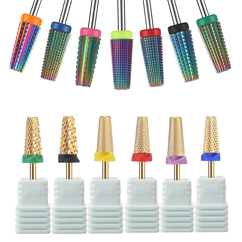37 Styles Carbide Nail Drill B - Nail File Titanium avis et prix