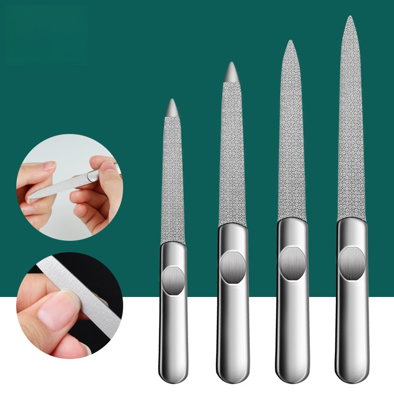 1PCS Professional Stainless St - Nail File Titanium avis et prix