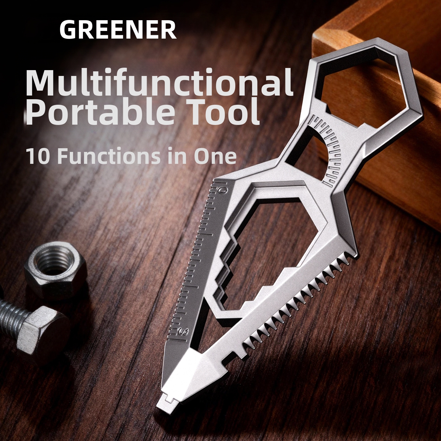 GREENER EDC Keychain Multi Too - Appendix Carry Edc avis et prix
