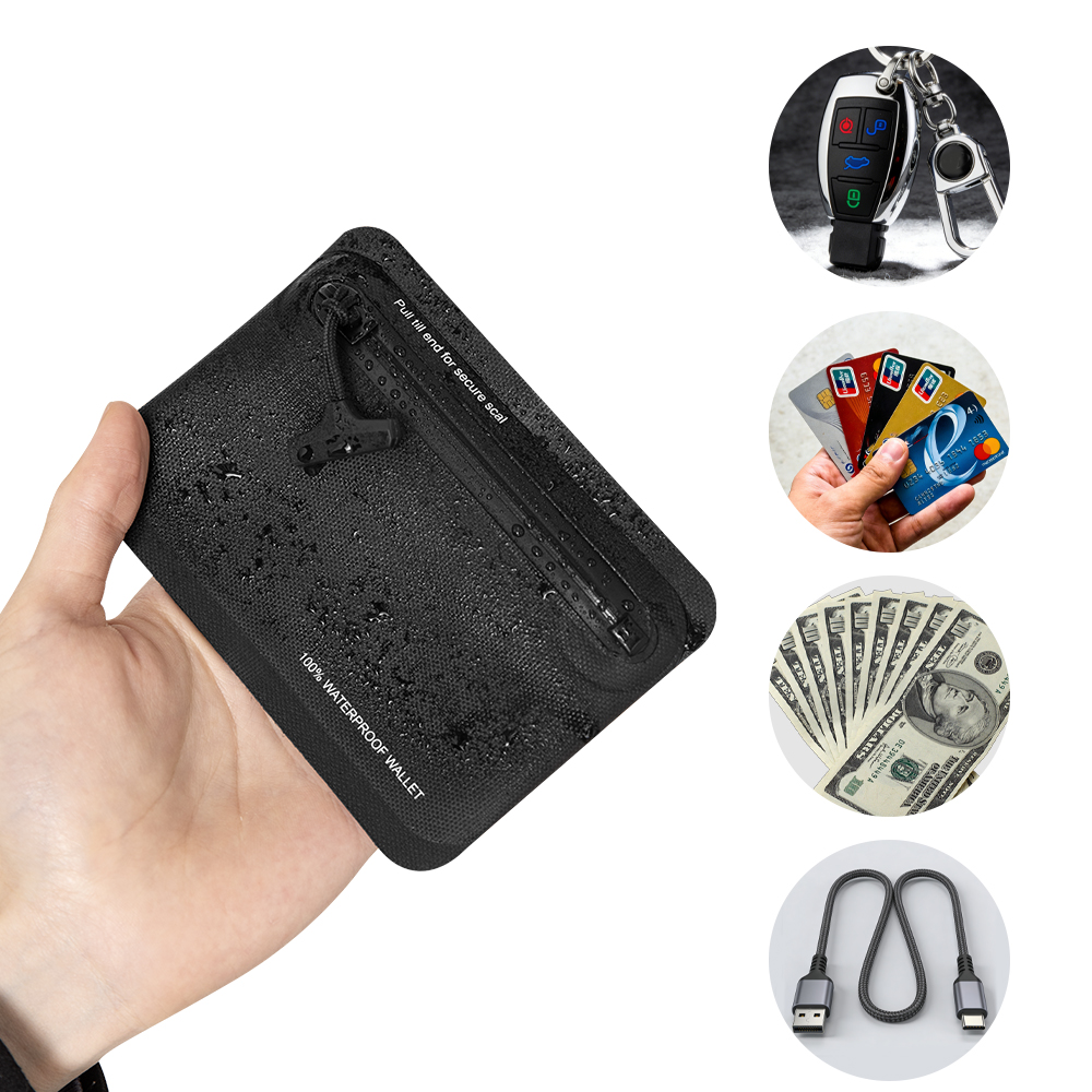 Waterproof Zipper Coin Purse O - Appendix Carry Edc avis et prix