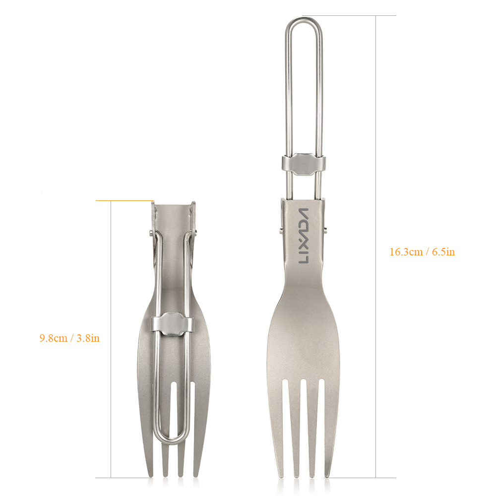 Lixada Titanium Folding Fork U - Edc Everyday Carry Knives avis et prix