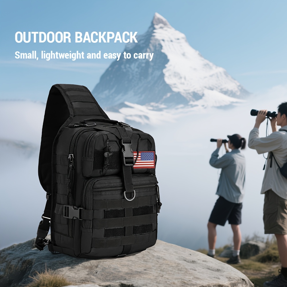 1pc 6.6gal Tactical Sling Back - Edc Everyday Carry Gear avis et prix