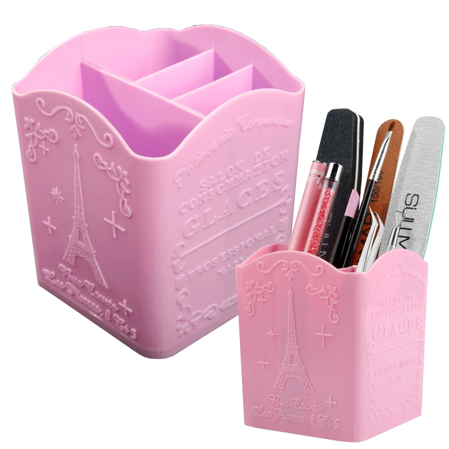 4-Compartment Nail Art Brush H - Nail File Titanium avis et prix