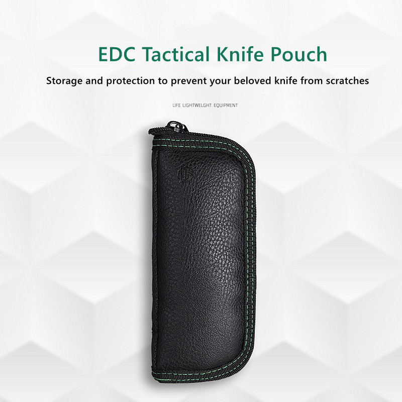 Folding knife, leather bag, kn - Edc Everyday Carry Knives avis et prix