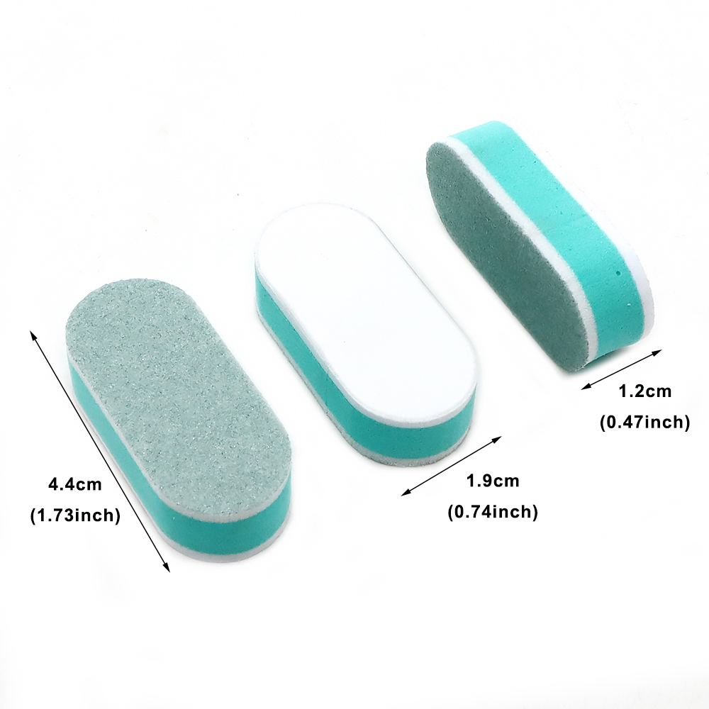 10/60/120pcs Mini Nail Buffer  - Nail File Titanium avis et prix