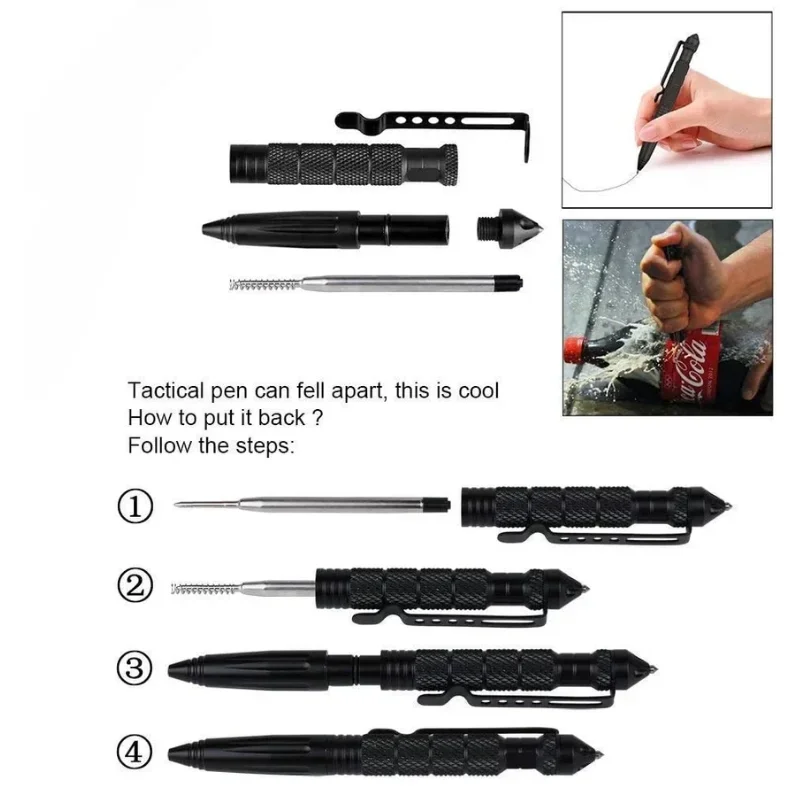 Multifunctional Tactical Pen S - Pen Tactical Glass avis et prix