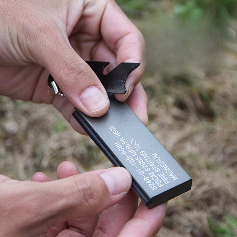Waterproof Magnesium Flint & S - Ferro Rod Striker avis et prix