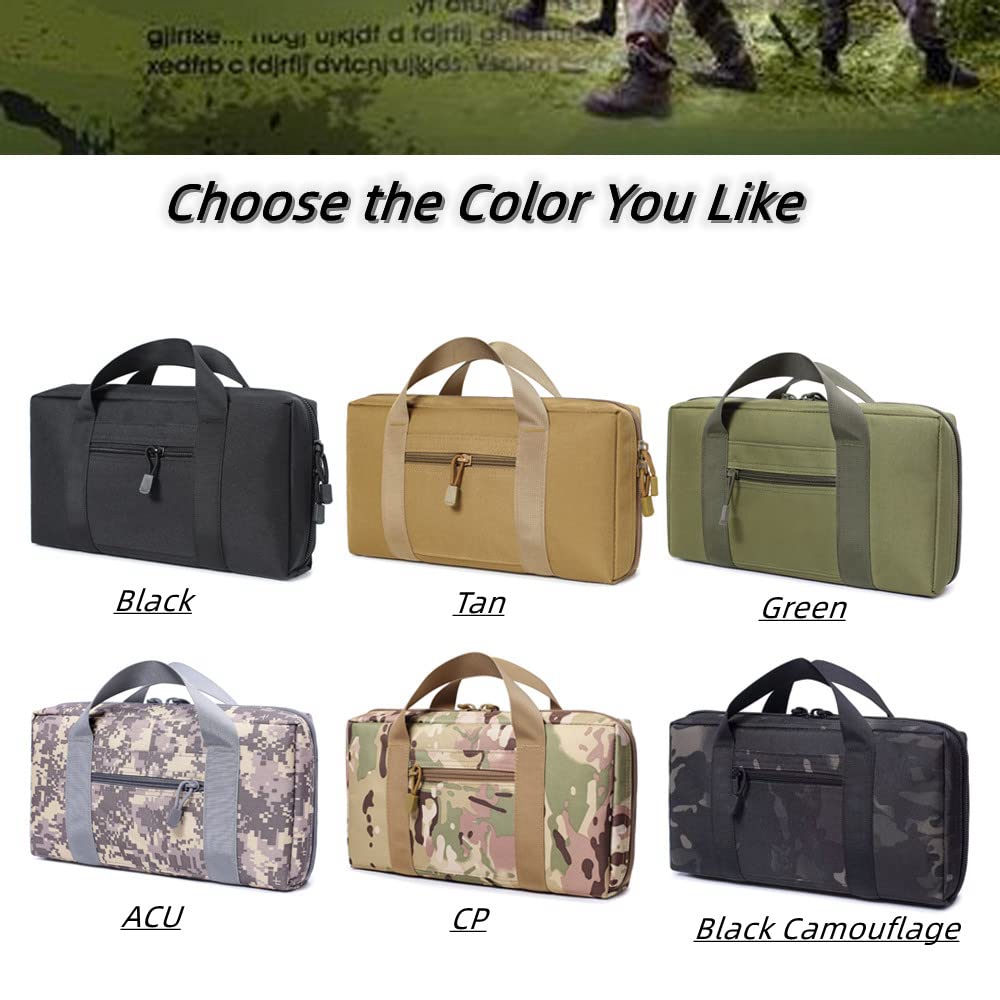 Tactical Pistol Range Bag Gun  - Edc Pistol Carry Bag avis et prix