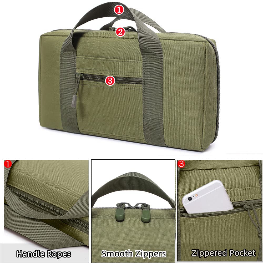 Tactical Pistol Range Bag Gun  - Edc Pistol Carry Bag avis et prix