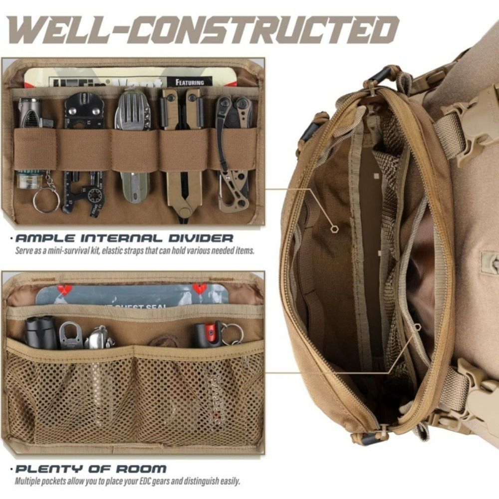 Fashion 1000D Nylon Men Chest  - Edc Deep Carry avis et prix