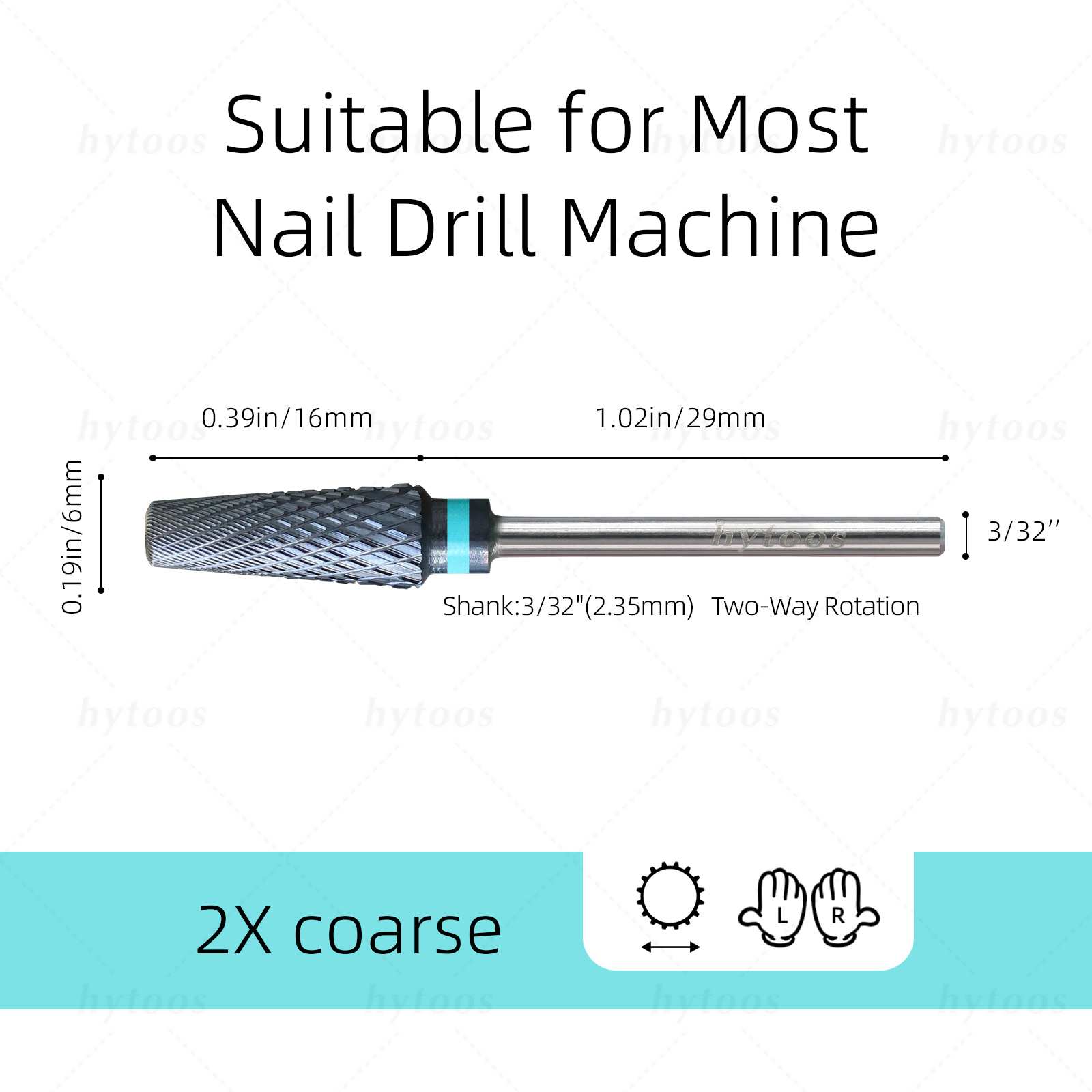 HYTOOS Safety 5 in 1 Pro Nail  - Nail File Titanium avis et prix