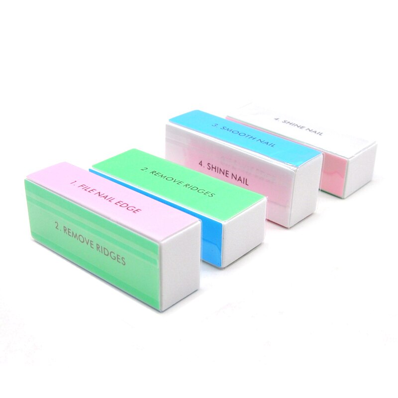 5pcs  Colorful Buffing Block 4 - Nail File Titanium avis et prix