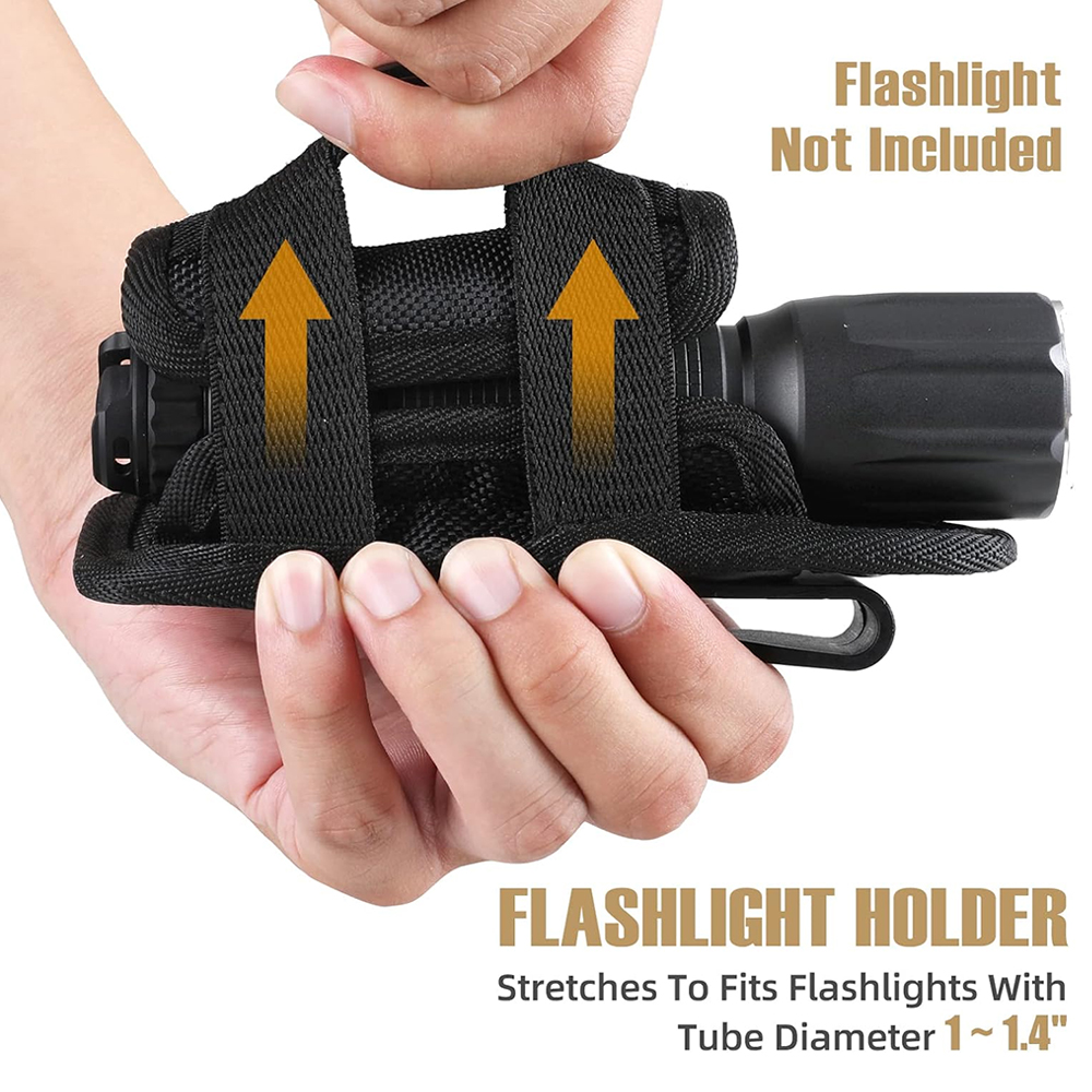 Tactical Flashlight Pouch Hols - Edc Carry Accessories avis et prix
