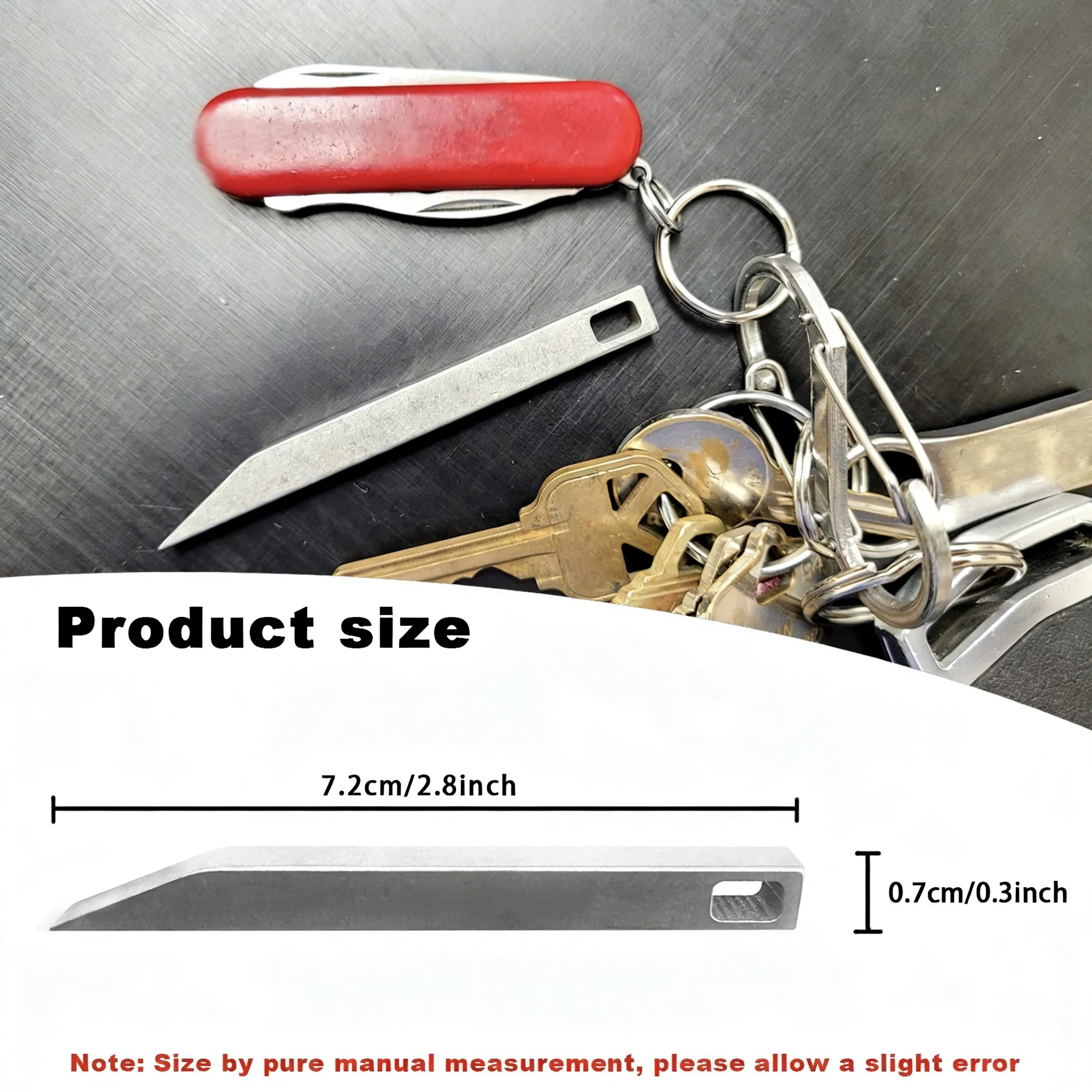 Heavy Duty Keychain Prybar EDC - Edc Everyday Carry avis et prix