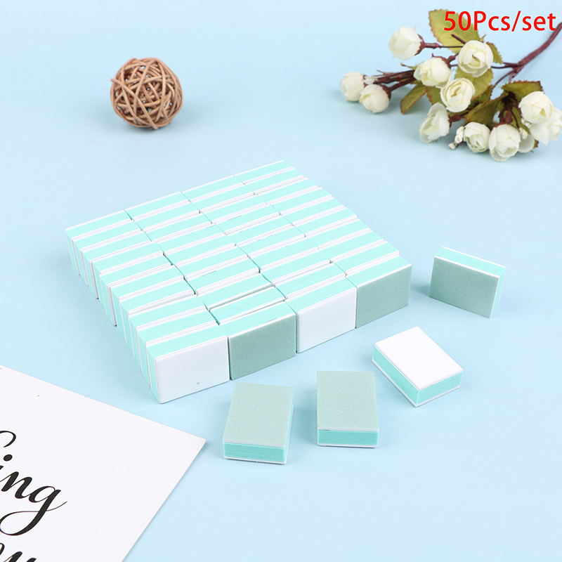 50 Pcs/lot Mini Nail Buffer Bl - Nail File Titanium avis et prix