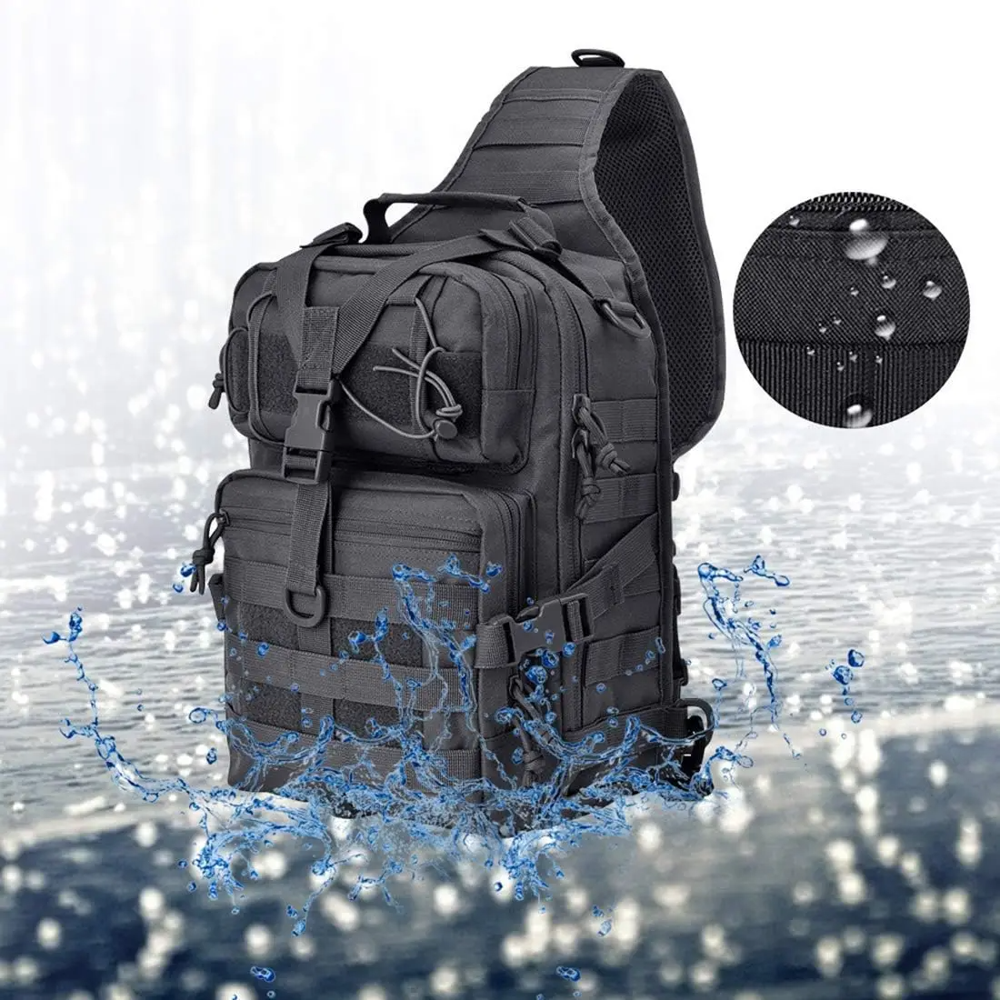 Tactical Sling Backpack Should - Edc Pistol Carry Bag avis et prix