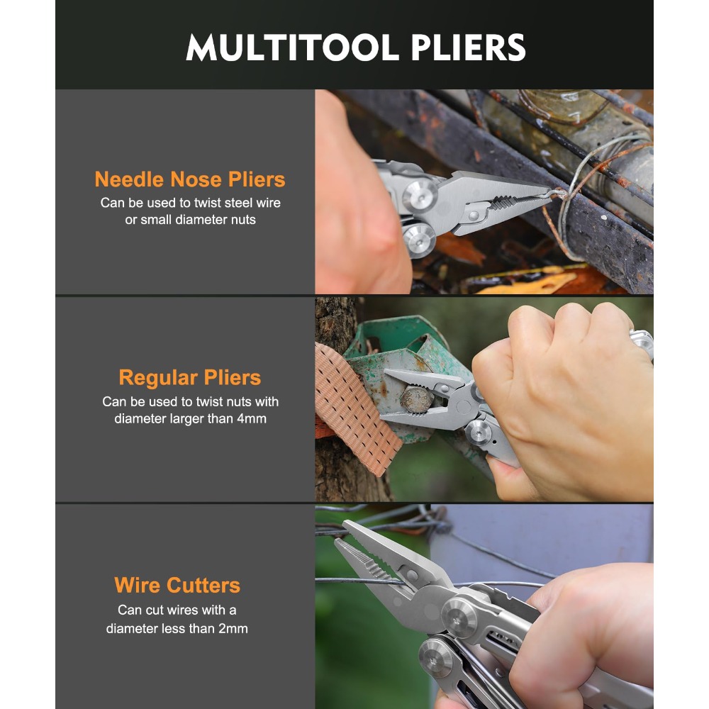 Outdoor Folding Pliers EDC Mul - Edc Carry Pliers avis et prix