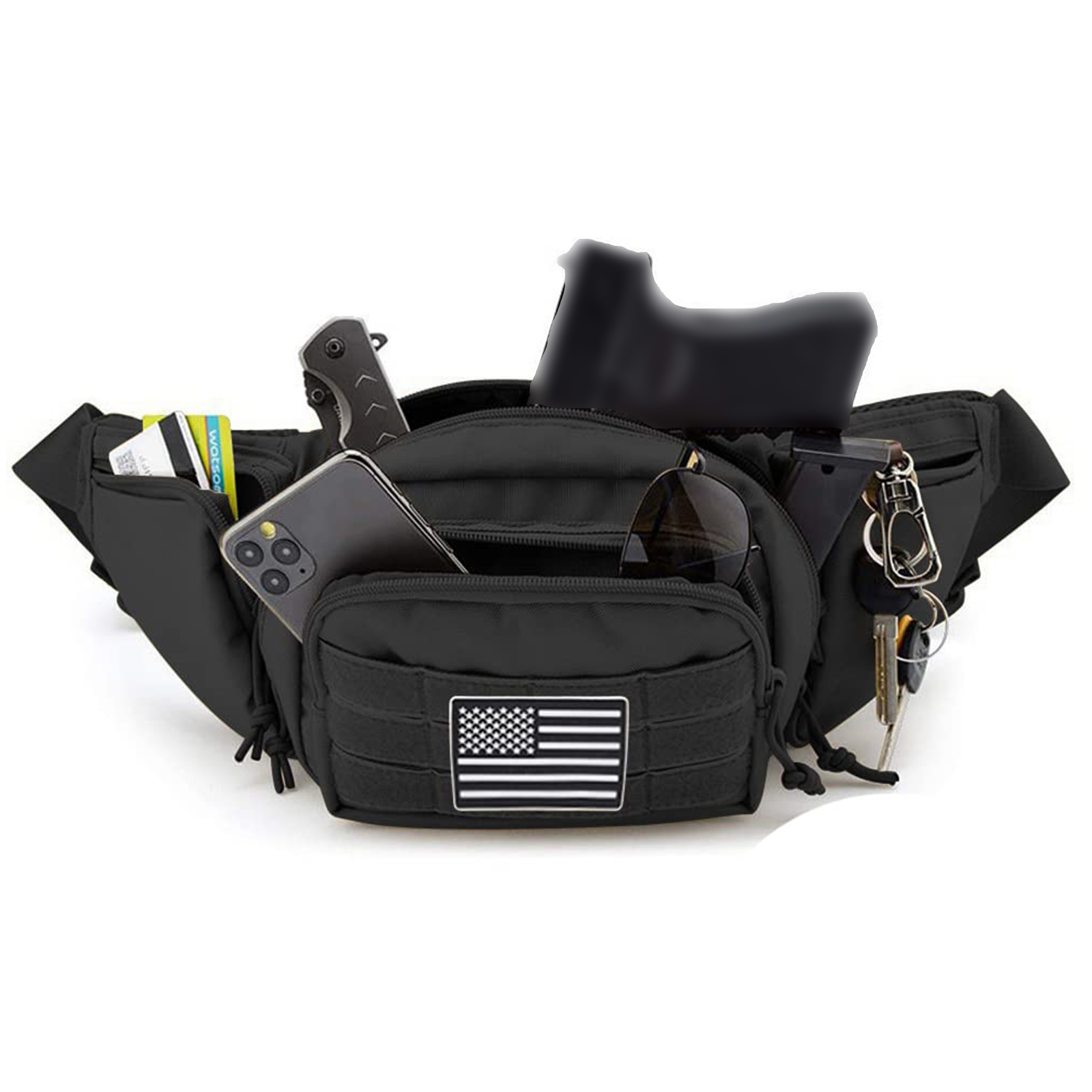 Tactical Fanny Pack Gun Holste - Edc Pistol Carry Bag avis et prix
