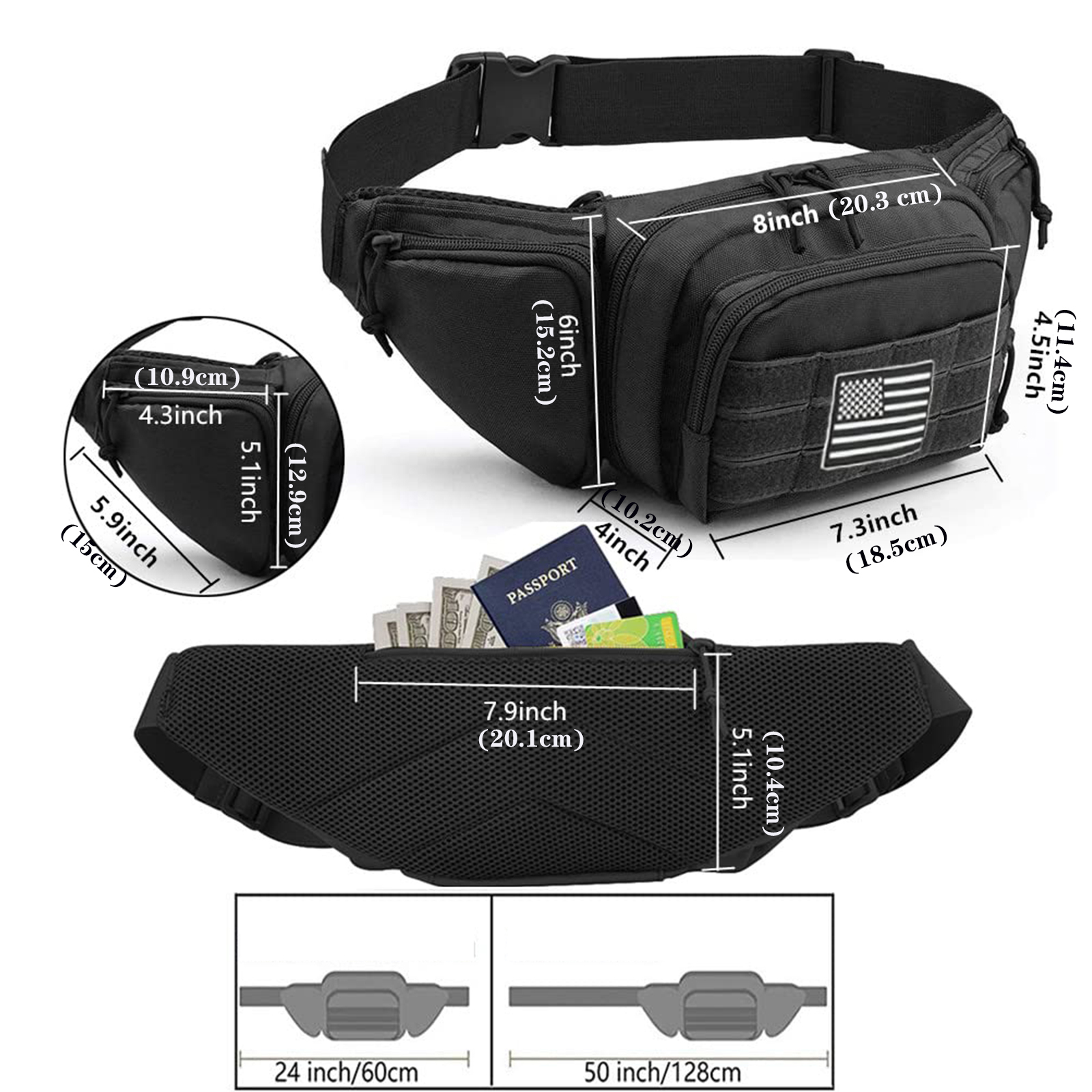 Tactical Fanny Pack Gun Holste - Edc Pistol Carry Bag avis et prix
