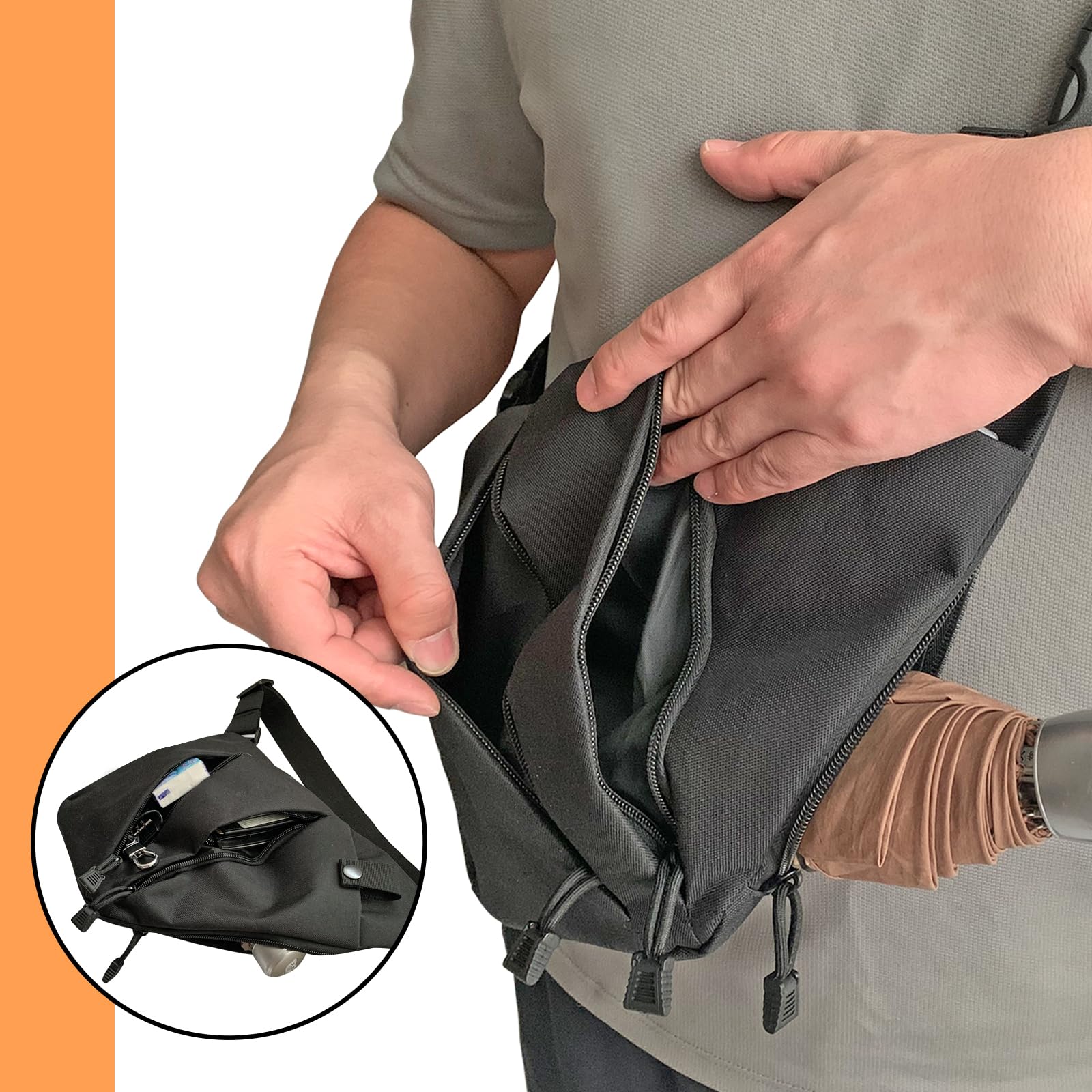 Tactical Crossbody Sling Bag E - Edc Pistol Carry Bag avis et prix