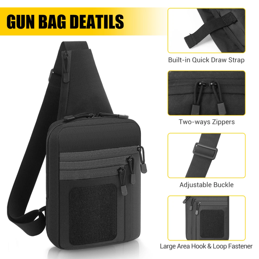 CAOX Tactical Pistol Gun Bag C - Appendix Carry Edc avis et prix