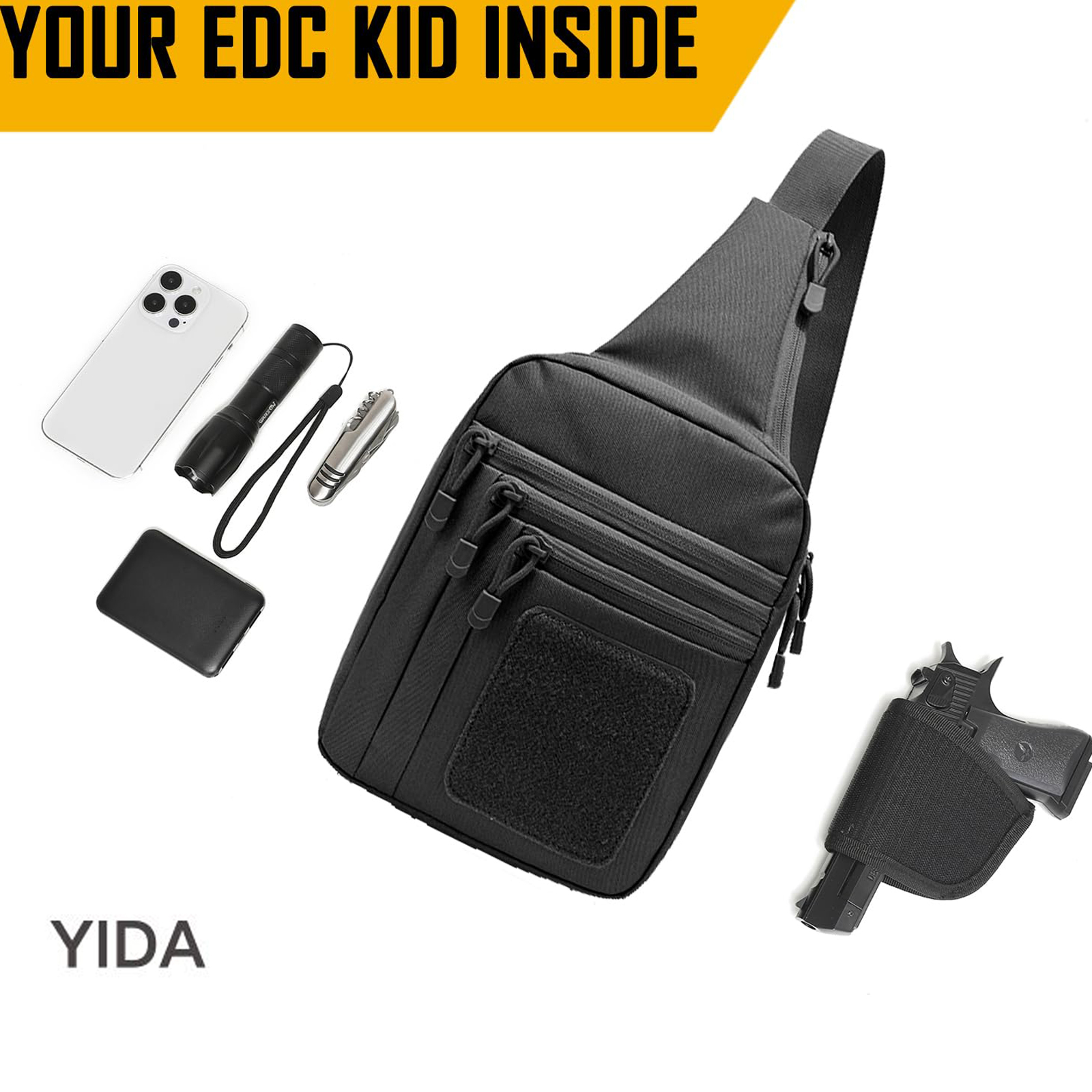 Concealed Carry Crossbody Bag  - Edc Deep Carry avis et prix
